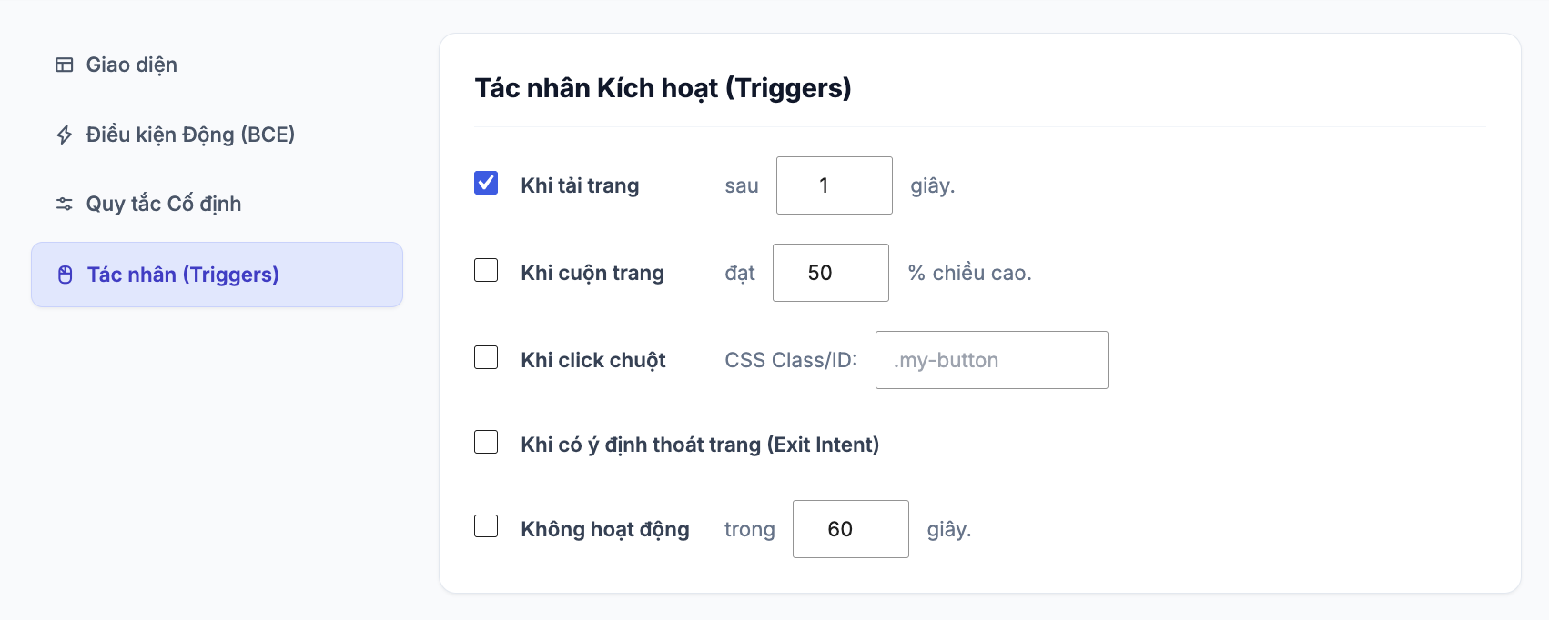 Tác nhân kích hoạt
